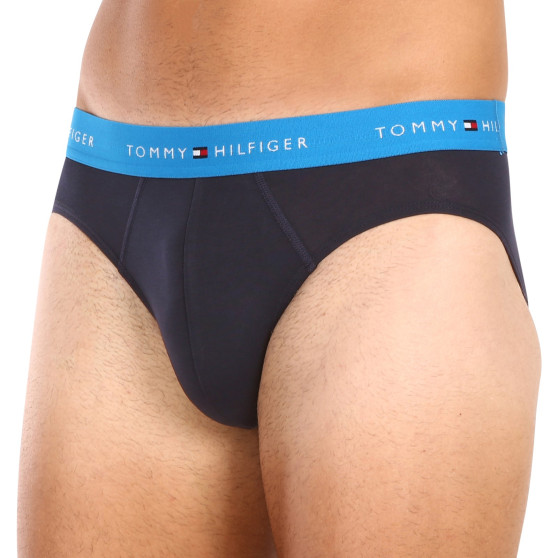 3PACK cuecas para homem Tommy Hilfiger azul escuro (UM0UM02904 0UE)