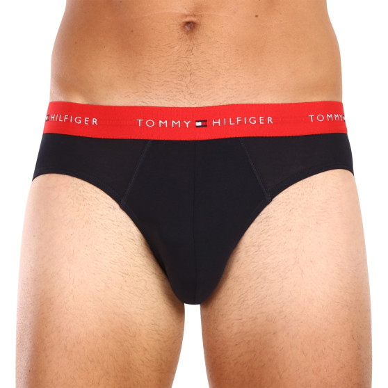 3PACK cuecas para homem Tommy Hilfiger azul escuro (UM0UM02904 0UE)