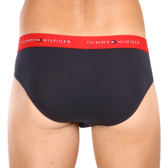 3PACK cuecas para homem Tommy Hilfiger azul escuro (UM0UM02904 0UE)