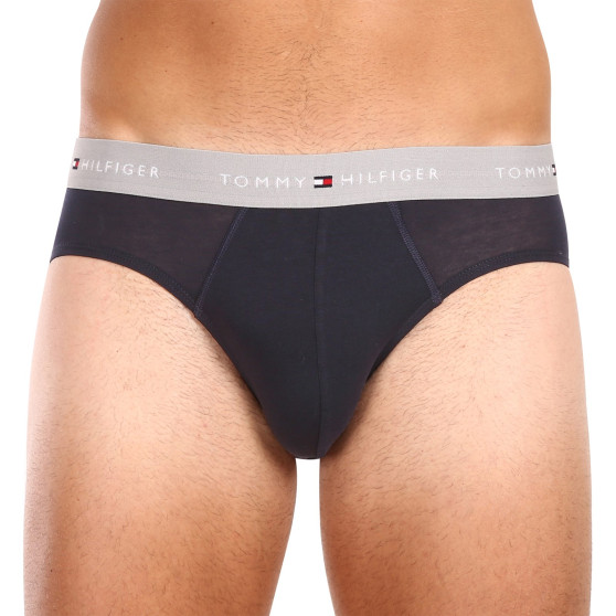 3PACK cuecas para homem Tommy Hilfiger azul escuro (UM0UM02904 0UE)