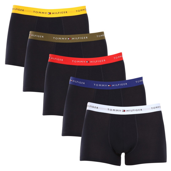 5PACK Boxers para homem Tommy Hilfiger preto (UM0UM03061 0W9)