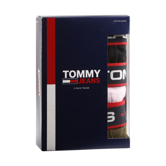 3PACK Boxers para homem Tommy Hilfiger multicolorido (UM0UM02968 0R9)