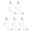 5PACK meias Styx ankle branco (5HK1061)