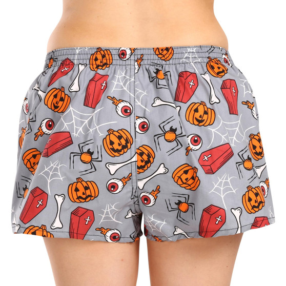 Boxers para mulher Styx arte clássica borracha Halloween coffin (K1752)