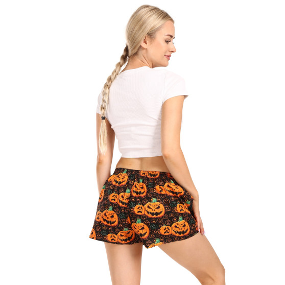 Boxers para mulher Styx arte clássica borracha Halloween pumpkin (K1755)