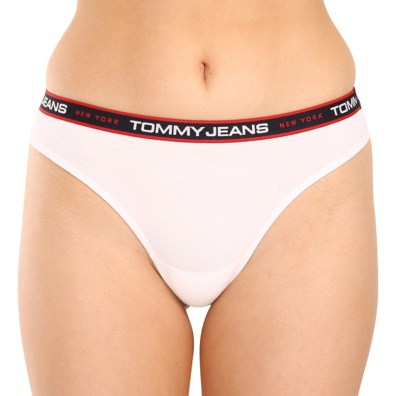 3PACK Tanga para mulher Tommy Hilfiger multicolorido (UW0UW04709 0WE)