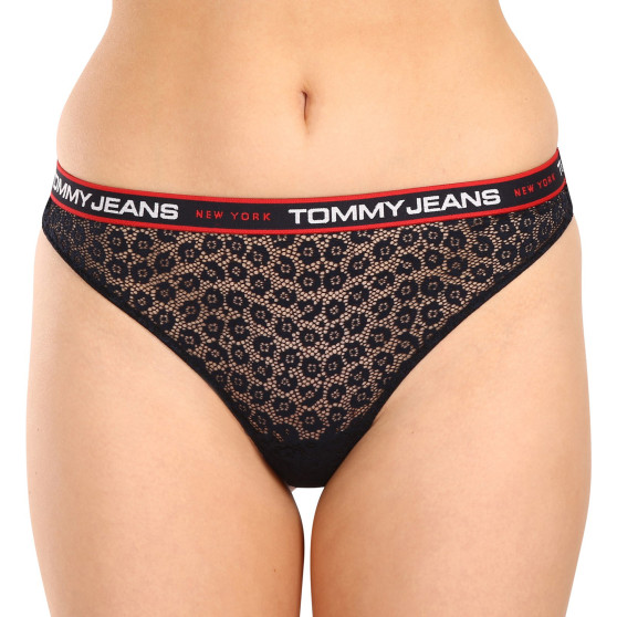 3PACK Tanga para mulher Tommy Hilfiger multicolorido (UW0UW04714 0WE)