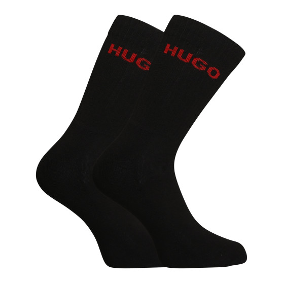 6PACK meias HUGO high preto (50510187 001)