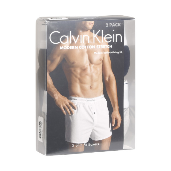 2PACK Boxers para homem Calvin Klein multicolorido (NB1396A-BHY)