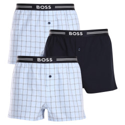 3PACK Boxers para homem BOSS multicolorido (50480034 465)