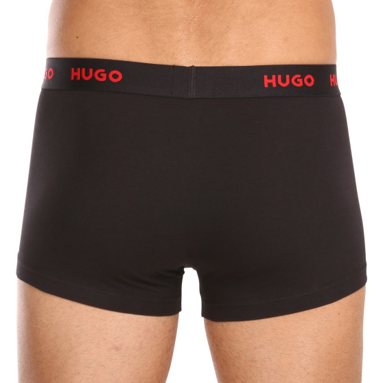 3PACK Boxers para homem HUGO multicolorido (50469766 303)