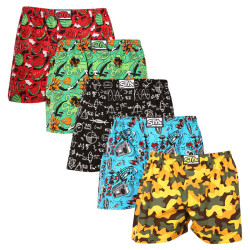 5PACK Boxers para homem Styx arte clássica borracha multicolorido (5A1497892)