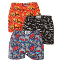 3PACK Boxers para homem Styx arte clássica borracha multicolorido (3A15462)