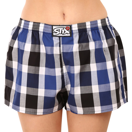 3PACK Boxers para mulher Styx borracha clássica multi-coloured (3K10469)