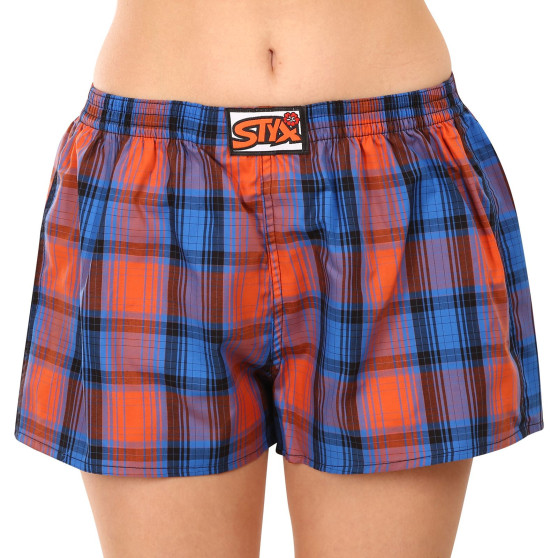 3PACK Boxers para mulher Styx borracha clássica multi-coloured (3K10236)