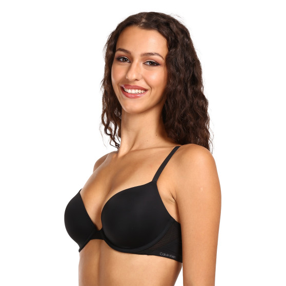 Soutien de senhora Calvin Klein reforçado com aro preto (QF5613E-UB1)