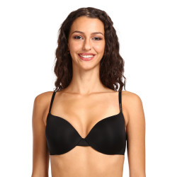 Soutien de senhora Calvin Klein reforçado com aro preto (QF1739E-001)