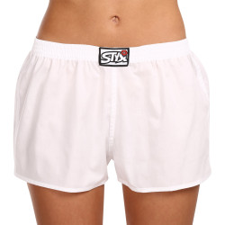 Boxers para mulher Styx borracha clássica branco (K1061)