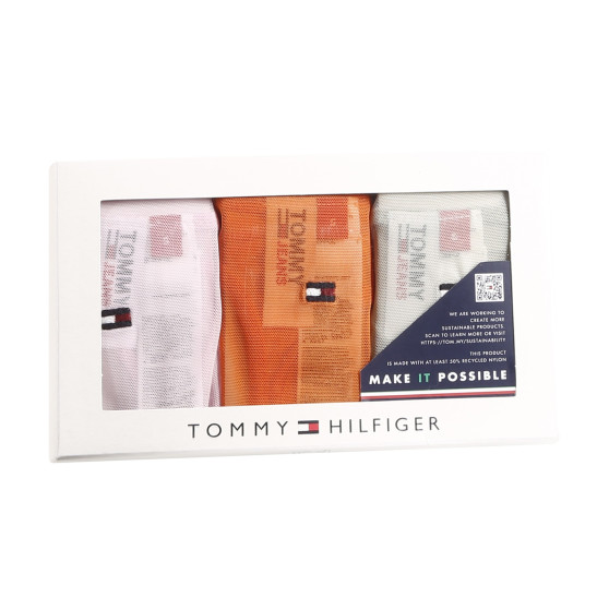 3PACK Tanga para mulher Tommy Hilfiger multicolorido (UW0UW04708 0VU)