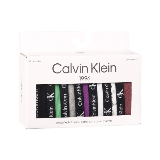 7PACK cuecas para mulher Calvin Klein multicolorido (QD3993E-IBF)