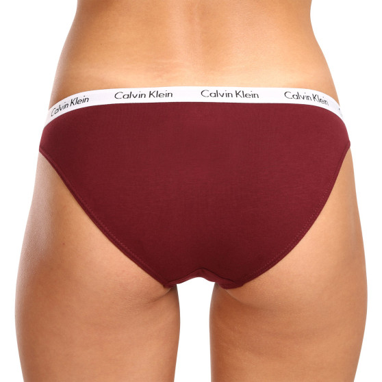 3PACK cuecas para mulher Calvin Klein multicolorido (QD5146E-HVT)