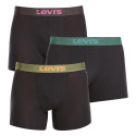 3PACK Boxers para homem Levis preto (701224662 001)