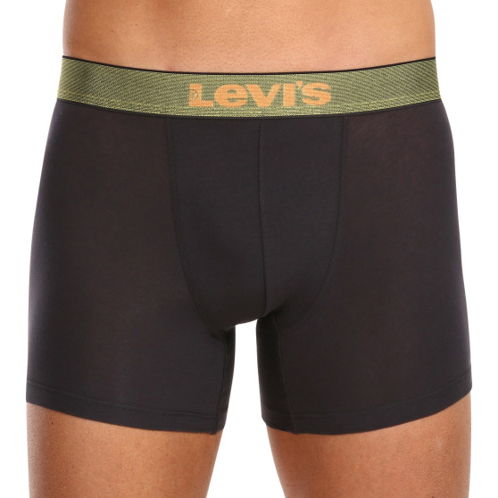 3PACK Boxers para homem Levis preto (701224662 001)