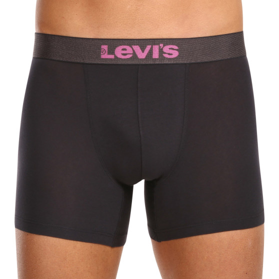 3PACK Boxers para homem Levis preto (701224662 001)