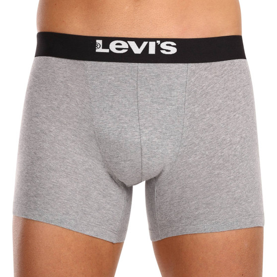 3PACK Boxers para homem Levis multicolorido (701224663 001)