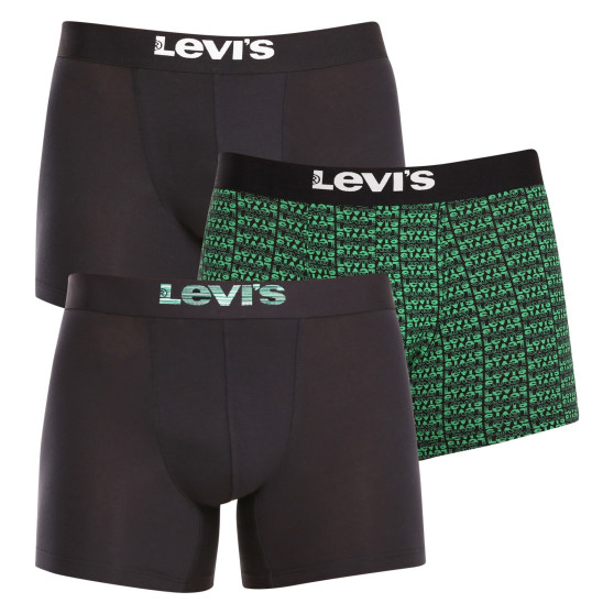 3PACK Boxers para homem Levis multicolorido (701224664 001)