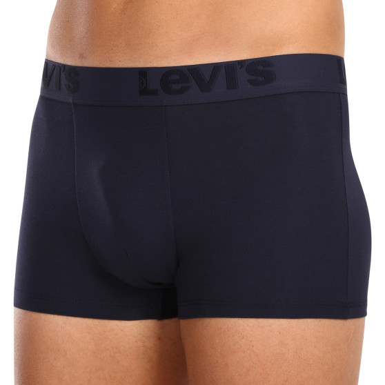 3PACK Boxers para homem Levis azul escuro (905042001 002)