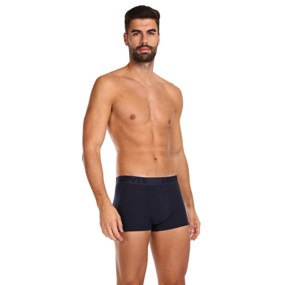 3PACK Boxers para homem Levis azul escuro (905042001 002)