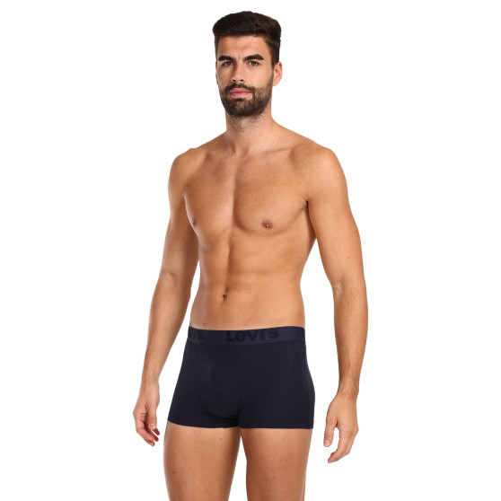 3PACK Boxers para homem Levis azul escuro (905042001 002)