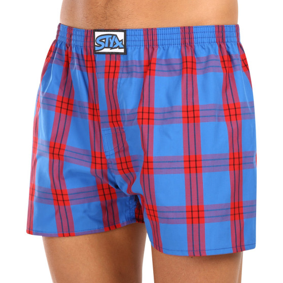 3PACK Boxers para homem Styx borracha clássica multi-coloured (3A11456)