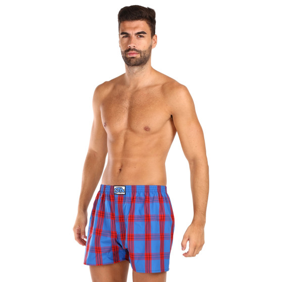 3PACK Boxers para homem Styx borracha clássica multi-coloured (3A11456)