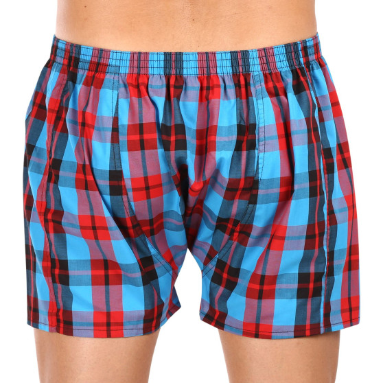 Boxers para homem Styx clássico de borracha superdimensionado multicolorido (E1013)