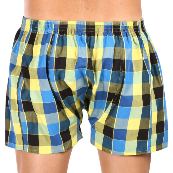 Boxers para homem Styx clássico de borracha superdimensionado multicolorido (E1015)