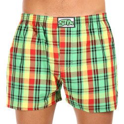 Boxers para homem Styx clássico de borracha superdimensionado multicolorido (E1018)