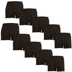 10PACK Boxers para homem Nedeto preto (10NDTT001)