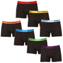 7PACK Boxers para homem Nedeto preto (7NDTB001-week)