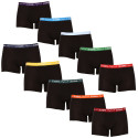 10PACK Boxers para homem Lee Cooper preto (LCUBOX10P07-1951589)