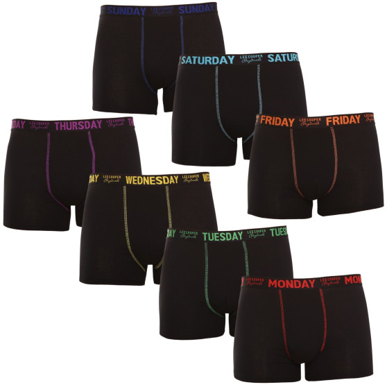 7PACK Boxers para homem Lee Cooper preto (LCUBOX7P0110-1769913)