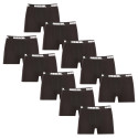 10PACK Boxers para homem Nedeto Rebel preto (10NBR001)