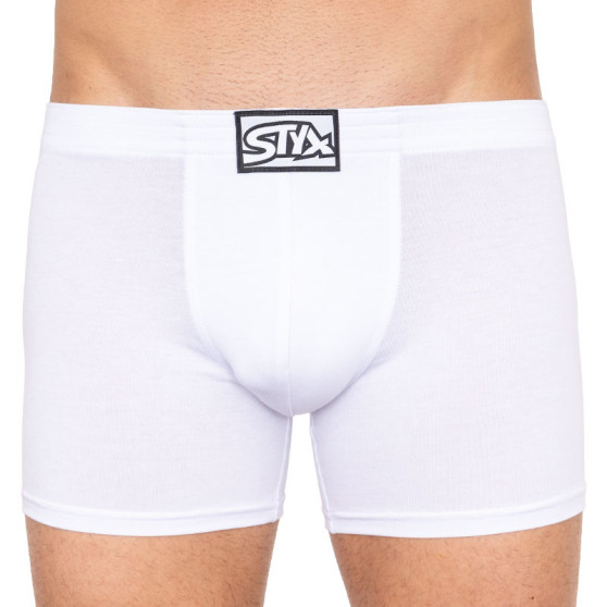 3PACK Boxers para homem Styx longo elástico clássico multi-colorido (3F96019)