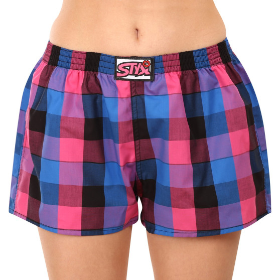 3PACK Boxers para mulher Styx borracha clássica multi-coloured (3K10812)