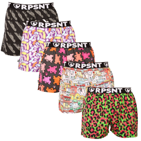 5PACK Boxers para homem Represent exclusive Mike (R3M-BOX-070408091216)