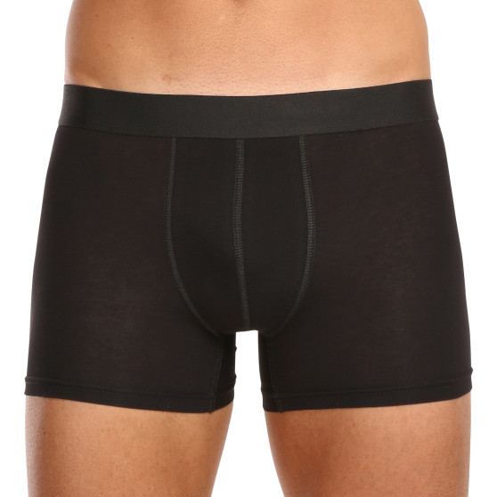 5PACK Boxers para homem Nedeto superdimensionado preto (5NBX001)