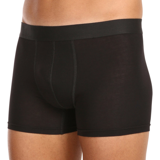 5PACK Boxers para homem Nedeto superdimensionado preto (5NBX001)