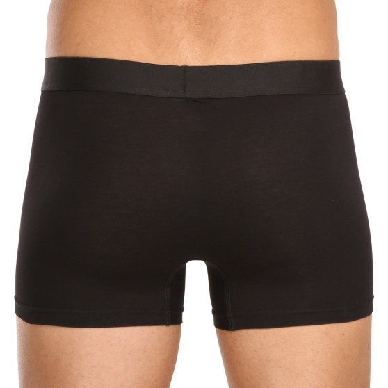 5PACK Boxers para homem Nedeto superdimensionado preto (5NBX001)