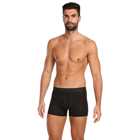 5PACK Boxers para homem Nedeto superdimensionado preto (5NBX001)